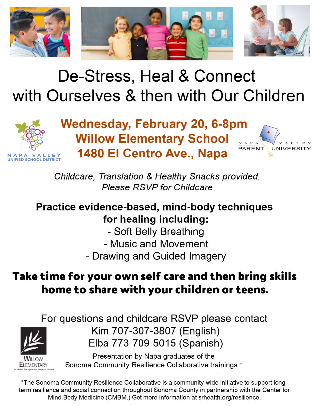 Feb 20, Parent Program on Healing (English)